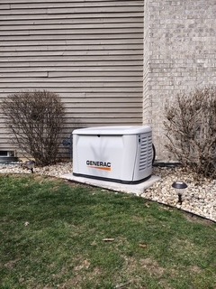 newly installed 2026 generac generator